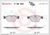 BREMBO P 06 040 Fren Balatası 34112288856 uygun fiyat hızlı kargo