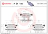 BREMBO P 24 188 Fren Balatası 1884555 uygun fiyat hızlı kargo