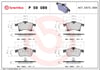 BREMBO P 59 089 Fren Balatası 1605099 uygun fiyat hızlı kargo
