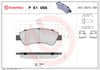 BREMBO P 61 066 Fren Balatası 1610489680 uygun fiyat hızlı kargo