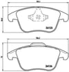 BREMBO P 44 020 Fren Balatası 10138340 uygun fiyat hızlı kargo