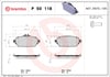 BREMBO P 50 118 Fren Balatası 0004208700 uygun fiyat hızlı kargo