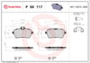 BREMBO P 50 117 Fren Balatası 0004203105 uygun fiyat hızlı kargo