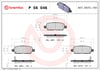 BREMBO P 56 046 Fren Balatası 040604BA0B uygun fiyat hızlı kargo