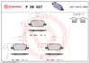 BREMBO P 09 027 Fren Balatası 800824400A uygun fiyat hızlı kargo