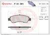 BREMBO P61091 Fren Balatası 1611140880 uygun fiyat hızlı kargo