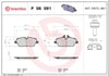 BREMBO P 06 091 Fren Balatası 34106884267 uygun fiyat hızlı kargo
