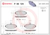 BREMBO P 50 124 Fren Balatası 0004209103 uygun fiyat hızlı kargo