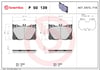 BREMBO P50139 Fren Balatası 0004204900 uygun fiyat hızlı kargo