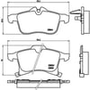 BREMBO P59045 Fren Balatası 1605009 uygun fiyat hızlı kargo