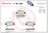 BREMBO P83080 Fren Balatası 0446602170 uygun fiyat hızlı kargo