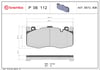 BREMBO P06112 Fren Balatası 34117852969 uygun fiyat hızlı kargo