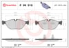 BREMBO P 06 019 Fren Balatası 0034202120 uygun fiyat hızlı kargo