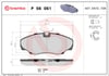 BREMBO P56061 Fren Balatası 1605198 uygun fiyat hızlı kargo