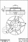 BREMBO 08295875 Fren Diski 2677509716 uygun fiyat hızlı kargo