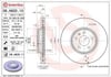 BREMBO 09 A820 10 Fren Diski 8K0615301 uygun fiyat hızlı kargo