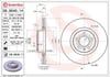 BREMBO 09 9540 11 Fren Diski 4F0615301D uygun fiyat hızlı kargo