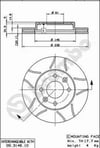 BREMBO 09 3148 75 Fren Diski 4020600Q0D uygun fiyat hızlı kargo
