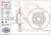 BREMBO 09 C895 11 Fren Diski 4F0615301E uygun fiyat hızlı kargo