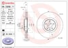 BREMBO 09 C936 11 Fren Diski 31400568 uygun fiyat hızlı kargo