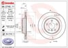 BREMBO 09 C743 11 Fren Diski 34206891086 uygun fiyat hızlı kargo