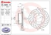 BREMBO 09 A966 1X Fren Diski 4351260180 uygun fiyat hızlı kargo