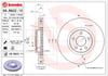 BREMBO 09 B822 11 Fren Diski 8R0615301B uygun fiyat hızlı kargo