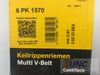 CONTINENTAL 6PK1570 V Kayışı 06D903137E uygun fiyat hızlı kargo