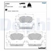 DELPHI LP3856 Fren Balatası 0004203003 uygun fiyat hızlı kargo