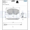 DELPHI LP3733 Fren Balatası 5WA698151B uygun fiyat hızlı kargo