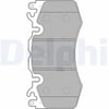 DELPHI LP2187 Fren Balatası LR016684 uygun fiyat hızlı kargo