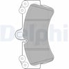 DELPHI LP1997 Fren Balatası 4L0698151A uygun fiyat hızlı kargo
