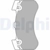 DELPHI LP2283 Fren Balatası 4G0698151AB uygun fiyat hızlı kargo