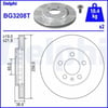 DELPHI BG3208T Fren Diski 6R0615301 uygun fiyat hızlı kargo