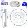 DELPHI BG5191C Fren Diski 4204232000 uygun fiyat hızlı kargo