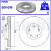 DELPHI BG4006 Fren Diski 1371393 uygun fiyat hızlı kargo