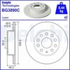 DELPHI BG3890C 18B1 Fren Diski 1K0615601AC uygun fiyat hızlı kargo