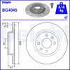 DELPHI BG4045 Fren Diski 402065236R uygun fiyat hızlı kargo