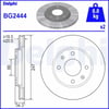 DELPHI BG2444 Fren Diski 1611841180 uygun fiyat hızlı kargo