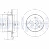 DELPHI BG3403 Fren Diski 569108 uygun fiyat hızlı kargo