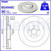 DELPHI BG4948C Fren Diski 31400779 uygun fiyat hızlı kargo