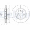 DELPHI BG3611 Fren Diski 8L0615601 uygun fiyat hızlı kargo
