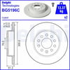 DELPHI BG5196C Fren Diski 7T0615601 uygun fiyat hızlı kargo