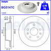 DELPHI BG5147C Fren Diski 440A06575R uygun fiyat hızlı kargo