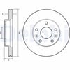 DELPHI BG4455 Fren Diski 402066300R uygun fiyat hızlı kargo