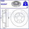 DELPHI BG2847 Fren Diski 1307356080 uygun fiyat hızlı kargo