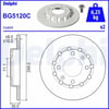 DELPHI BG5120C Fren Diski 1643574180 uygun fiyat hızlı kargo
