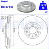 DELPHI BG3713T Fren Diski 46836491 uygun fiyat hızlı kargo