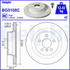 DELPHI BG5108C Fren Diski 34206877213 uygun fiyat hızlı kargo
