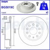 DELPHI BG5019C Fren Diski 1K0615601AB uygun fiyat hızlı kargo